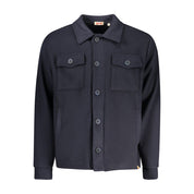 Blue Cotton Men's Shirt