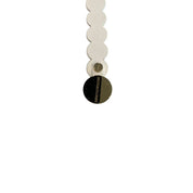 White Genuine Leather Women Belt