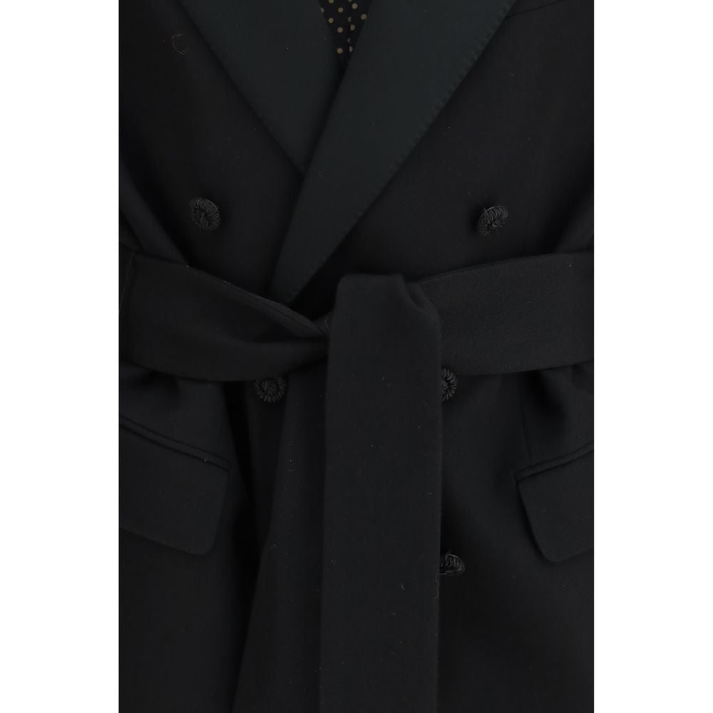 Black Fleece Wool Blazer