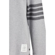 Gray Cotton Polo Shirt