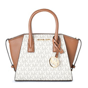Beige Canvas Handbag