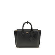 Black Calf Leather Bos Taurus Handbag
