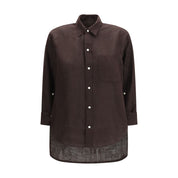 Brown Linen Shirt