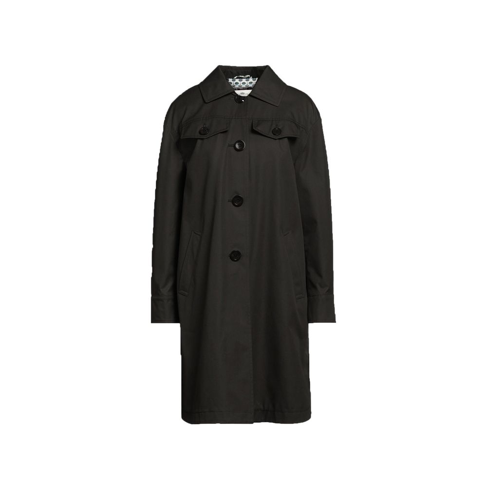 Black Cotton Parka