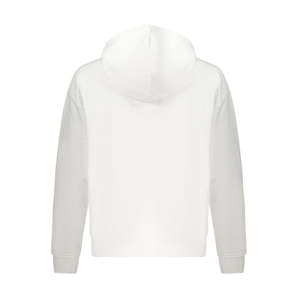 Bianco Cotton Women Sweatshirt