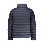Blu Poliammide Men's Jacket