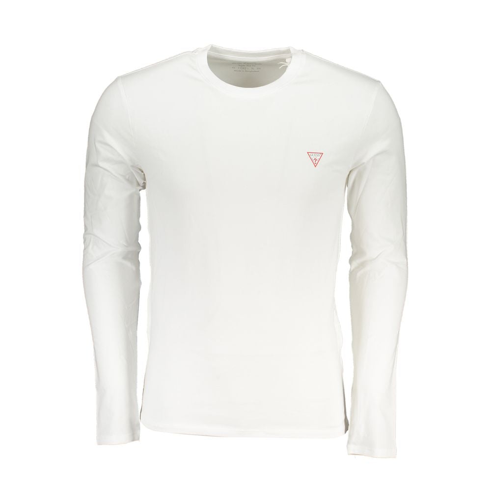 White Cotton Men's T-Shirt