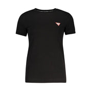 Black Organic Cotton Women T-Shirt