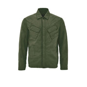 Green Polyester Coat