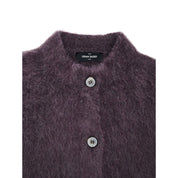 Bordeaux Wool Cardigan