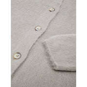 Beige Wool Cardigan