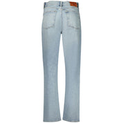Azzurro Cotton Women Jeans