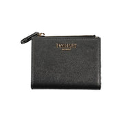 Black Polyurethane Women Wallet