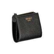 Black Polyurethane Women Wallet