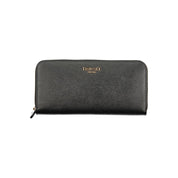 Nero Poliuretano Women Wallet