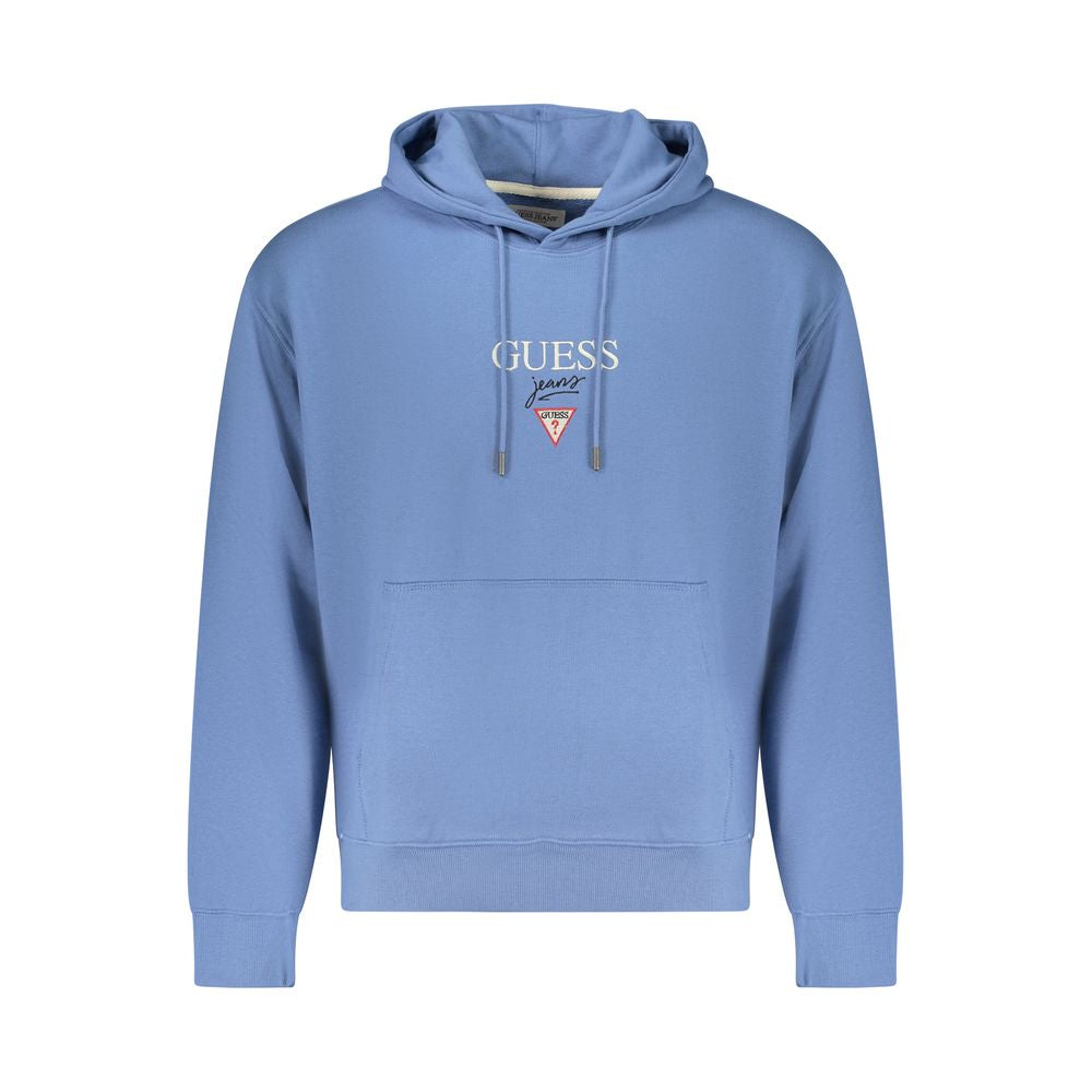 Azzurro Cotton Men Sweatshirt