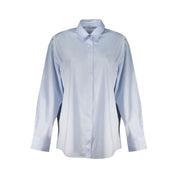 Azzurro Cotton Women Shirt