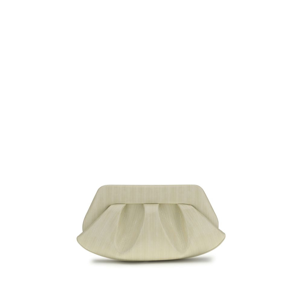 White Polyethylene Clutch Bag