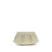 White Polyethylene Clutch Bag