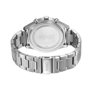 Gray Stainless Steel Dress Watch