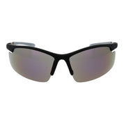 Blue Stainless Steel Sunglasses