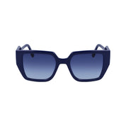 Blue Injected Sunglasses