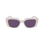 Beige Acetate Sunglasses