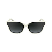 White Acetate Sunglasses