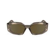 Gray Injected Sunglasses