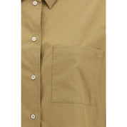Beige Cotton Shirt