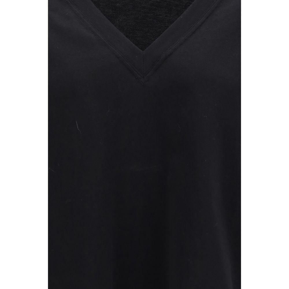 Black Cotton T-Shirt