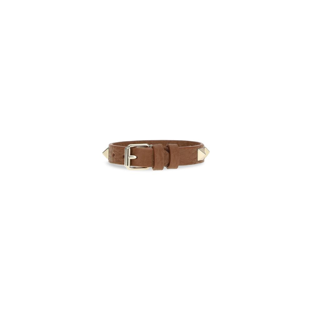 Brown Calf Leather Bos Taurus Bracelet