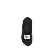 Black Rubber Sandals