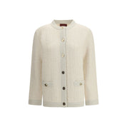 Beige Wool Cardigan