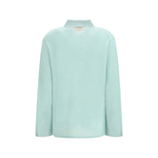 Blue Cashmere Dress Shirt