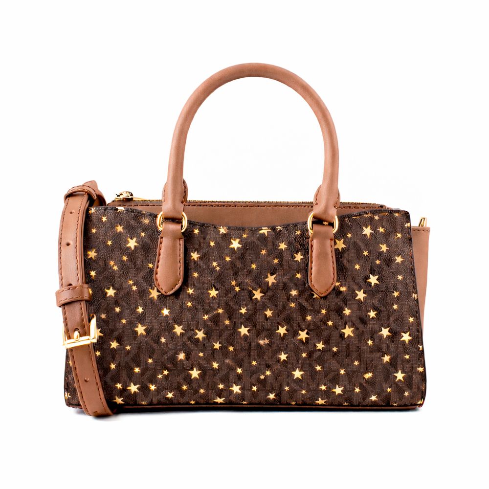 Brown Canvas Handbag