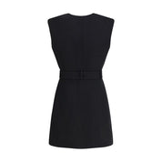 Black Fleece Wool Cocktail Dress