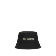 Black Cotton Bucket Hat