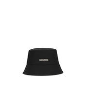 Black Cotton Bucket Hat