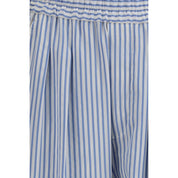 Multicolor Silk Casual Pants