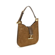 Brown Calf Leather Bos Taurus Shoulder Bag