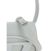 White Calf Leather Bos Taurus Shoulder Bag