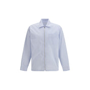 Blue Polyamide Pattern Shirt