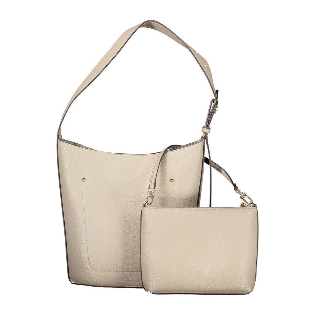 Grigio Poliuretano Women Handbag