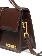 Midnight brown Leather Le Grand Bambino Handbag