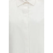 White Cotton Dress Shirt
