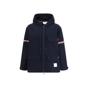 Blue Cotton Parka