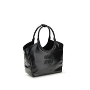 Black Calf Leather Bos Taurus Handbag