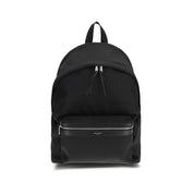 Black Fabric Backpack