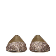 Pink Plastic Ballet Flats